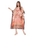 thumbnail image 4 of Robe Kaftan Longue Décontractée Ample à Manches Kimono pour Femmes Grande Taille, Tenue de Villégiature, Robe de Soirée, Fête, Été, Plage, Couvre-Maillot, 4 of 6