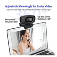 thumbnail image 2 of Desktop Computer Camera Smart Noise Reduction Autofocus USB Webcam 120°HD Wide-Angle Microphone PC Laptop Video Shooting Camera ,Easy to Operate, 2 of 6