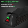thumbnail image 3 of Charging Dock Station for Xbox Series X & S Game Controller Charger with 2PCS 1800mAh Battery Pack For Xbox One X/S/Elite, 3 of 8