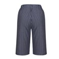 thumbnail image 4 of AherBiu Shorts Droits Taille Haute à Rayures pour Femmes avec Poches, XXXX-Large, 4 of 6