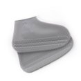 thumbnail image 2 of Housse de Chaussures en Silicone Imperméable Protecteur de Chaussures Antidérapant Résistant à l'Usure Surchaussures Résistantes à l'Eau, Gris, m, 2 of 7
