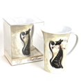 thumbnail image 1 of Ensemble de 2 Tasses en Porcelaine pour Chat, 1 of 1