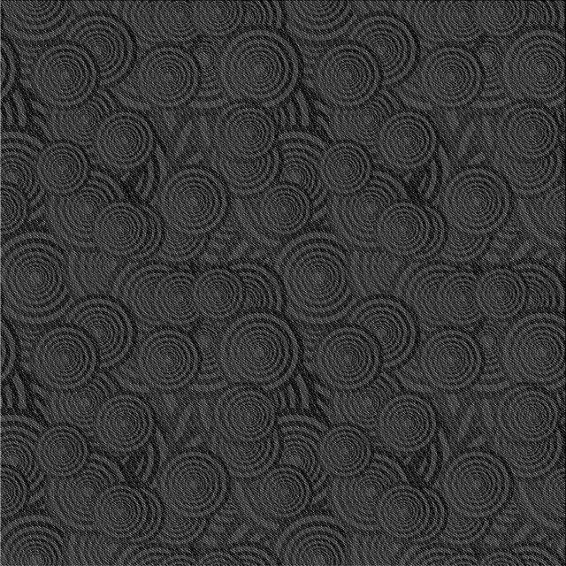 Ahgly Tapis d'Intérieur Lavable en Machine Carré Transitionnel Gris Minuit, 8 Pieds Carré