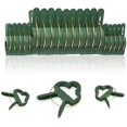 thumbnail image 2 of 60 pcs (2 sizes in one pack) Plant Clips Plant Clips Ideal for Securing Plants Supports planting, 2 of 4