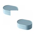 thumbnail image 1 of Oleegame 2PC Spoon And Lid Rest Macaron Color Travel Soap Box Portable Creative Soap Box Waterproof With Lid Soap Plastic Box Blue, 1 of 9