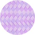thumbnail image 1 of Ahgly Company Tapis d'Intérieur Lavable en Machine Carré Violet Transitionnel, 3 Pieds Carré, 1 of 7