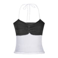 thumbnail image 4 of Cameland Camisoles Décontractées pour Femmes, Printemps Été, Couleur Unie Douce, Col Rond, 4 of 8