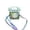 D, variant on Glass&Bottle Retro Phone Shaped 400ML Water Bottle with Adjustable Shoulder Strap Leak Proof Design for Outdoor Travel and Sports featuring 3D Stickers