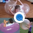 thumbnail image 3 of Ball Bubble Balloon Water Filling Toy Party Prop Sweet Gift Sweet Gift Entertainment Inflatable Interesting Thickened Design Funny Blue 130cm, 3 of 7