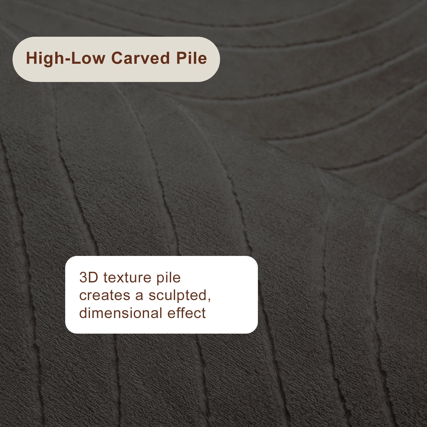 Tapis de Couloir Somos Lavable A la Machine Contemporain/Moderne pour Salon, Chambre, Salle Manger, Entrée, et Plus Encore.