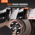 thumbnail image 2 of VEVOR 2" 6"x5.5" Wheel Spacers Wheel Adapters 6 Lug Forged Spacer 4 PCS Black, 2 of 9