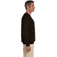 thumbnail image 4 of Hanes Chandail à Col Rond pour Adulte en Coton Ultime, 3TG, Chocolat Foncé, 4 of 4