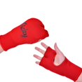 thumbnail image 3 of ZheElen Gauze Elastic Boxing Inner Gloves Wrist Wrap Protector Handwrap With Lightweight Punching Speed Bag Training Maximum Red M, 3 of 6