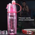 thumbnail image 4 of 400ml/600ml Outdoor Sports Gym Portable Creative Spray Drinking Water Bottle, 4 of 9