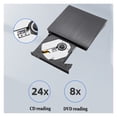 thumbnail image 4 of Disque Dur Externe USB 3.0 DVD Portable CD DVD RW Lecteur Optique Compatible Ordinateur Portable de Bureau, Facile à Installer, 4 of 5