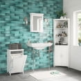 thumbnail image 4 of Armoire murale avec miroir Somerset - Blanc, 4 of 9