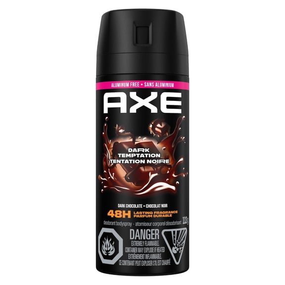 AXE Aluminum-Free Deodorant Body Spray Dark Temptation, 113 g