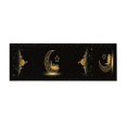 thumbnail image 1 of TIELUTT Drapeaux de Table Eid et Lune Nappe Eid Décoration Restaurant Eid Drapeaux de Table Eid Drapeaux de Table en Lin Chemin de Table de Rue Table Champagne Bouquet de Mariée Ensemble 48 Table, 1 of 4