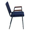 thumbnail image 3 of Bowery Hill Upholstered Stacking Chair in Navy, 3 of 9