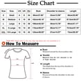 thumbnail image 3 of Plebaso T-shirts 2025 pour Femmes, Décontractés, à Manches Courtes, Col Ras du Cou, Hauts Élégants et Habillés, Chemisiers pour Femmes, P-5TG, 3 of 5
