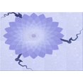 thumbnail image 1 of Ahgly Tapis Rectangulaire Lavable en Machine Intérieur Transitionnel Bleu Ciel, 5 Pieds x 8 Pieds, 1 of 7