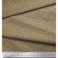 thumbnail image 2 of Soimoi Crepe Silk Fabric Geometric Small Printed Fabric 1 Yard 42 Inch Wide, 2 of 3