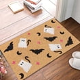 thumbnail image 2 of TIELUTT Halloween Door Mat Non Front Door Mat Outdoor Entrance Funny Door Mat Indoor Outdoor Non Shedding Entry Rug for Carpet Book Throw Blanket Heavy Knit Blanket Blanket Area Rugs 10'x10, 2 of 7