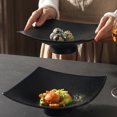 thumbnail image 3 of Assiette Alimentaire en Céramique Carrée Assiette de Souper Plateau de Rangement pour Aliments Contenant Alimentaire, 3 of 8