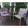 thumbnail image 4 of VargottamIndoor/OutdoorPolyester FabricLumbarPillowCover,All-Weather Waterproof Rectangular Cushion Case for Patio Furniture,12" x 24"Set of 2 -Striped-19, 4 of 6