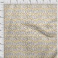 thumbnail image 5 of oneOone Cotton Flex Yellow Fabric Abstract Floral Sewing Craft Projects Fabric Prints By Yard 40 Inch Wide, 5 of 5