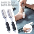 thumbnail image 1 of Multifunction Foot Care Tool Pedicure Brush with Pumice Stone and File for Exfoliation, 1 of 7