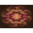 thumbnail image 1 of Ahgly Company Machine Washable Indoor Rectangle Transitional Chocolate Brown Area Rugs, 2' x 5', 1 of 7