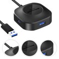 thumbnail image 1 of UPGRATOR 1Pack Computer Usb Port Hub ABS Plastic for Laptop Downward Compatible, 1 of 8