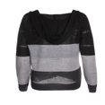 thumbnail image 2 of Women‘s Hooded Sweater Rib Knitted Long Sleeve Loose Fitting Pullover with Hood, 2 of 5