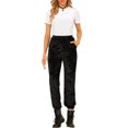 thumbnail image 2 of INSPIRE CHIC T-Shirt Décontracté en Velours Blanc à Col Rond et Manches Courtes pour Femmes, 2 of 8