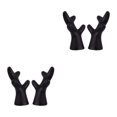 thumbnail image 1 of mmirethe 2pcs Easy To Install Antlers Sticker To Decorate Christmas Car Cute Waterproof black large 2Set, 1 of 6