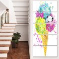 thumbnail image 1 of Cute Colorful Puppy Dog - Animal Canvas Wall Art, 1 of 3