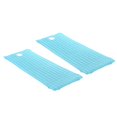 thumbnail image 1 of DOLITY 2 Pcs Drap de Matelas de Lit de Massage avec Trou Bleu, 1 of 9