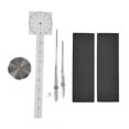 thumbnail image 2 of Wall ClockWall Clock Decor 35in Big Wall Clock Wall Clocksfor Living Room Decor Extended Durability, 2 of 5