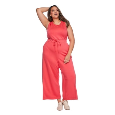 Lane Bryant Women's Plus Wide Leg Jumpsuit