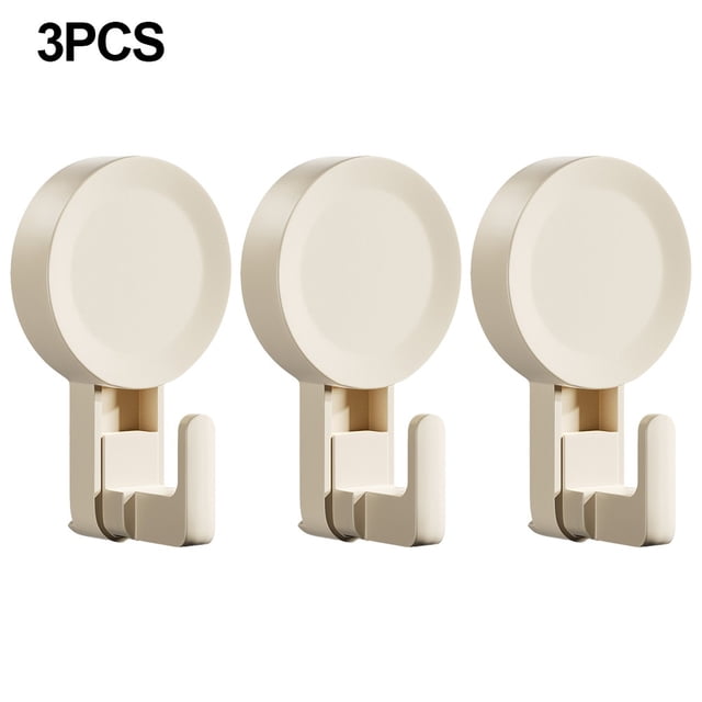 Suction Cup Hooks Waterproof Hangers for Shower and Kitchen Hooks Removable