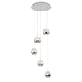 thumbnail image 1 of Artika Oracle Luminaire Suspendu Moderne à DEL, Chrome, 1 of 5