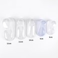 thumbnail image 2 of pitrice 10Pcs Transparent Baby Shoe Stretcher Professional for Socks Store 12cm, 2 of 9