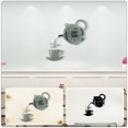 thumbnail image 2 of MasteelfCA 1 Set Silicone Clock Mold Kettle and Cup DIY Wall Hanging Decorative Clock Mold, 2 of 8