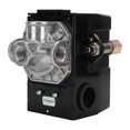 thumbnail image 1 of Air Compressor Regulator, Convenient Stable G1/4" Durable 220V Practical Horizontal Type, 10 A For 75~120Psi Air Compressor Fbang-Four Holes 5.5~8Kg/C㎡, 1 of 8