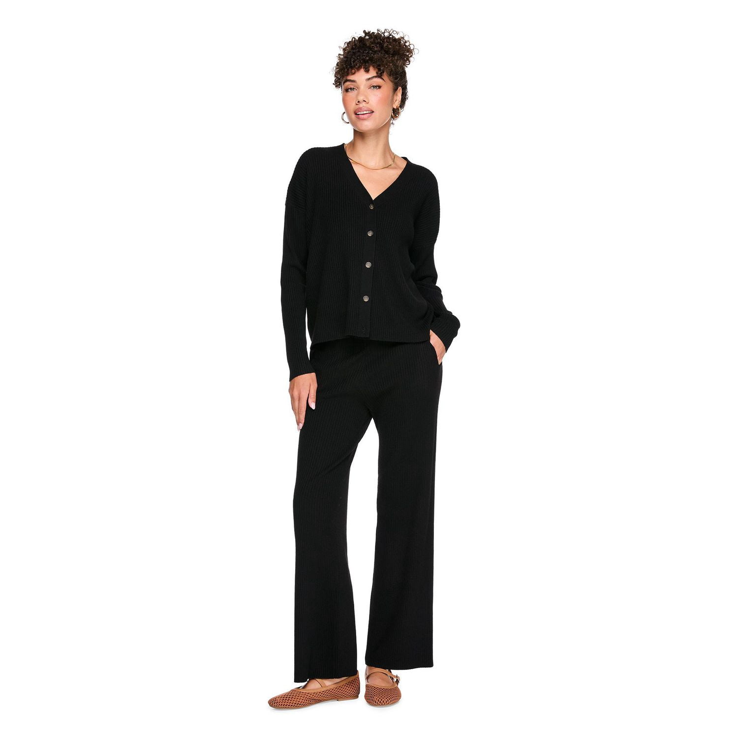 George Women's Rib Cardigan