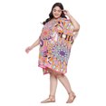thumbnail image 3 of Oussum Robe Tunique pour Femmes, Manches Courtes 3/4, Caftan pour Dames, Robes Décontractées, 3 of 7