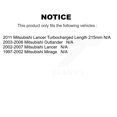 thumbnail image 2 of PUR Filtre à Air (3 Pack) pour Voiture Mitsubishi Lancer Outlander Mirage K57-100590, 2 of 2