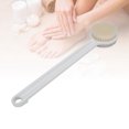thumbnail image 1 of Shower Brush with Foot Scrubber, Double Sided Foot File Pumice Stone and Shower Brush  for Shower Deep Cleansing, 1 of 7