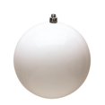 thumbnail image 1 of Vickerman N596011S 2.4 in. White Shiny Christmas Ornament Ball - 60 per Box, 1 of 2